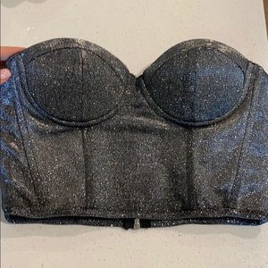Metallic Bustier